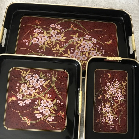 Vintage Toyo Nesting Trays - Picture 2 of 9